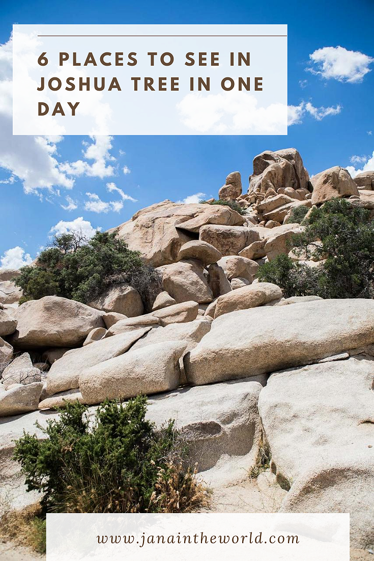 Joshua Tree itinerary for one day