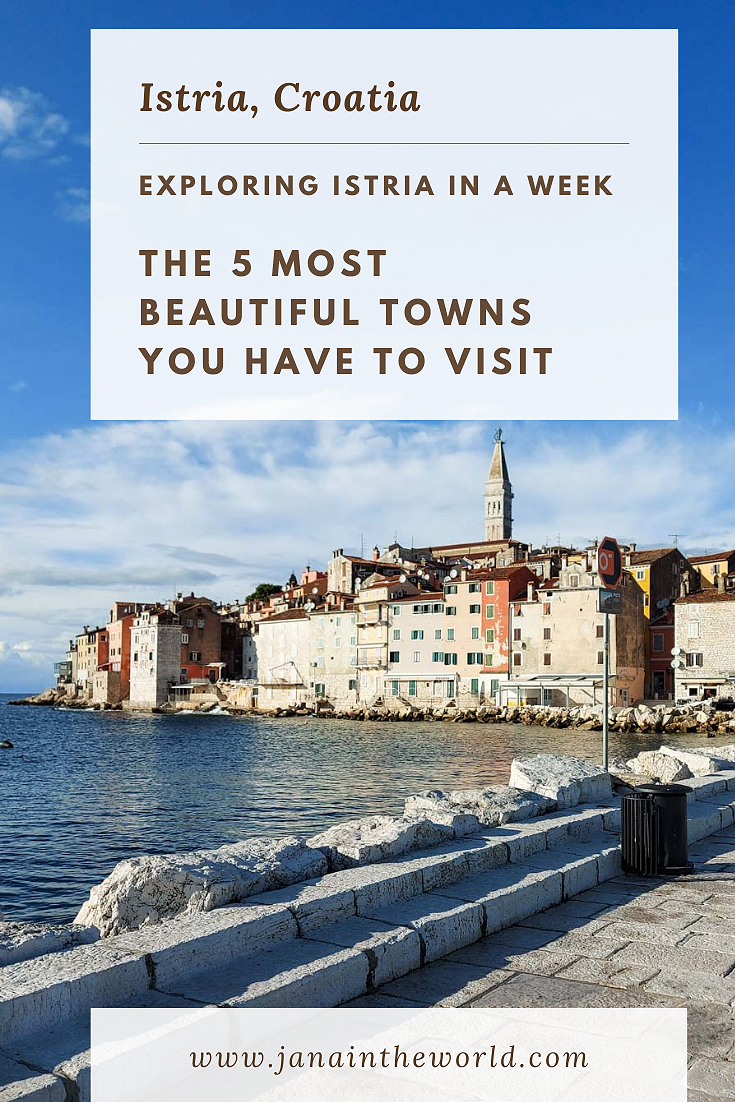 Eploring Istria in a week 5 most beautiful towns